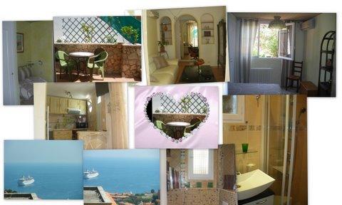 Appartement Charme Et Coeur ヴィルフランシュ・シュル・メール 部屋 写真